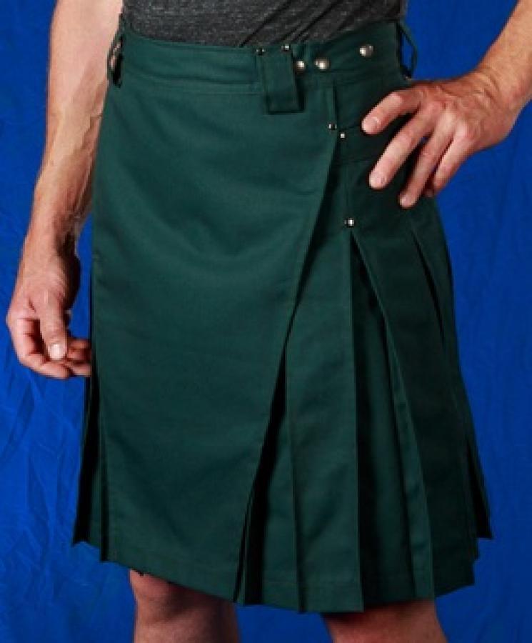 Men's Forest Green Kilt