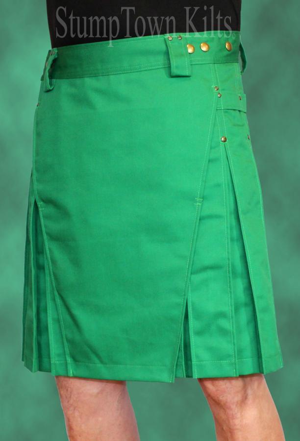 Men's Kelly Green Kilt