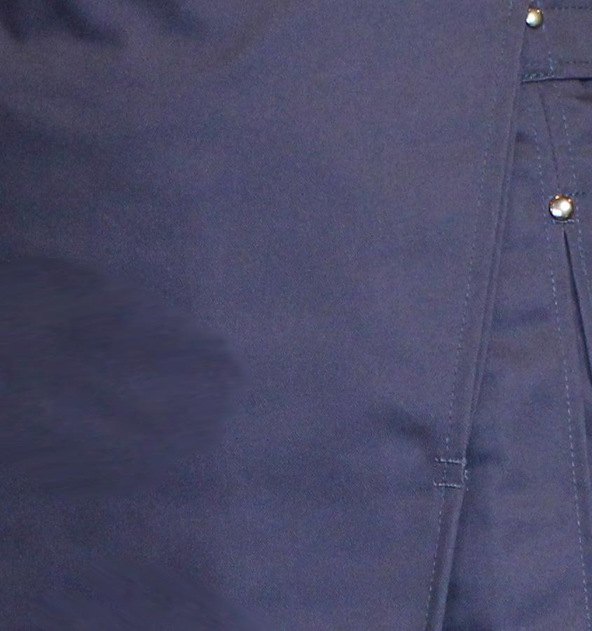 Navy Blue MiniKilt w/Gun Metal Rivets