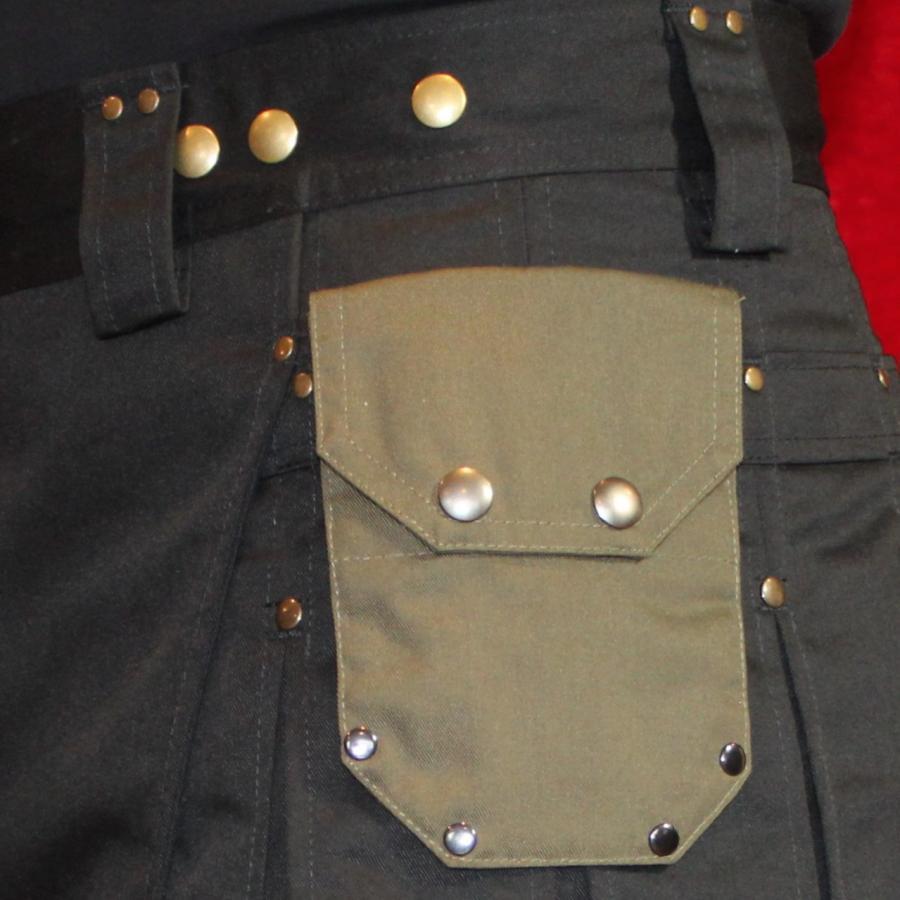 Small Riveted Attachable Pockets