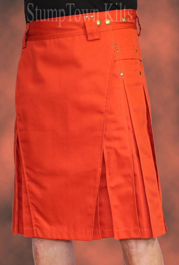 Men's Rust Kilts