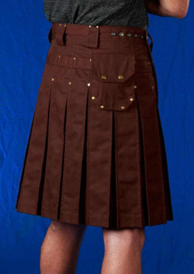 Men's Brown Kilt