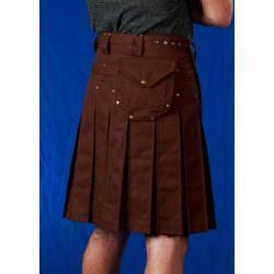 Men's Brown Kilt
