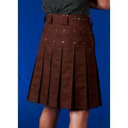 Men's Brown Kilt