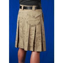 Men's Khaki Kilts