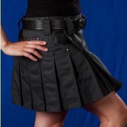 StumpTown Kilts Gray Kilts for Women Side