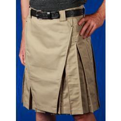 Men's Khaki Kilts