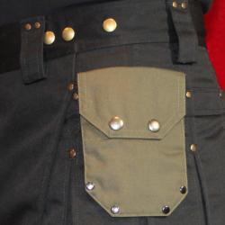 Small Riveted Attachable Pockets